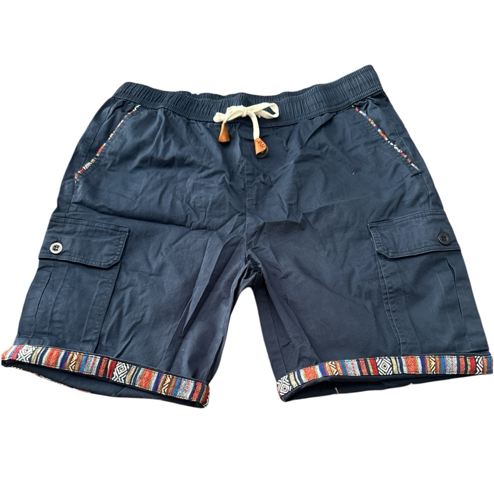 JMIERR Men’s Navy Blue Cargo Shorts